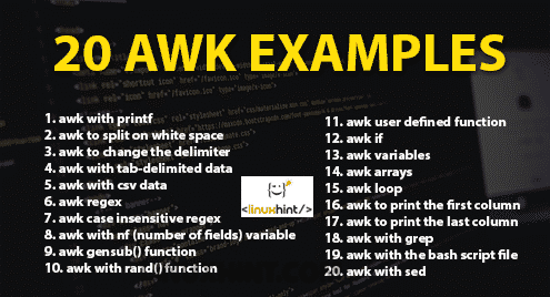 20 awk examples