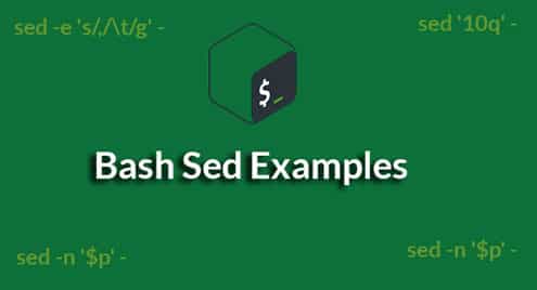 Bash Sed Examples