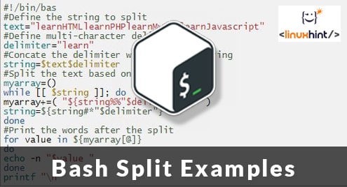 Bash Split String Examples