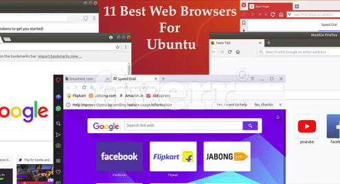 11 Best Web Browsers for Ubuntu