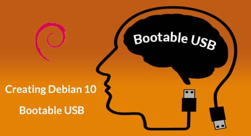 Creating Debian 10 Bootable USB Thumb Drive for Installing Debian 10