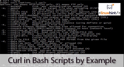 Curl in Bash Scripts by Example