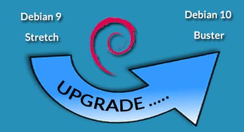 Upgrade Debian 9 Stretch to Debian 10 Buster