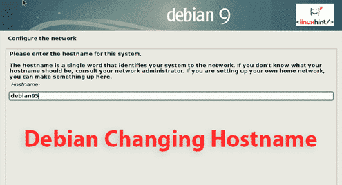 Debian Changing Hostname