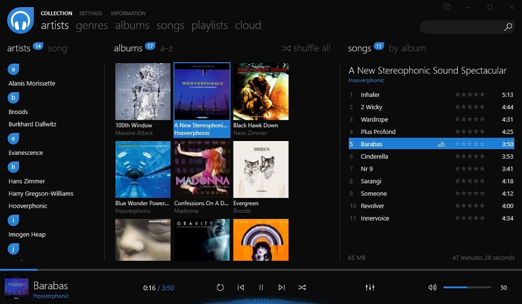 Looking for a Sleek Audio Player – Checkout Dopamine Music Player