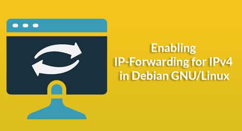 Enabling IP-Forwarding for IPv4 in Debian GNU/Linux