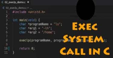 Exec System Call in C