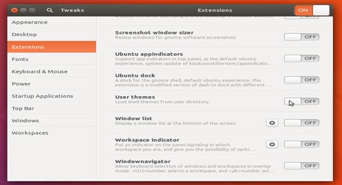 Gnome Tweak Tool Ubuntu