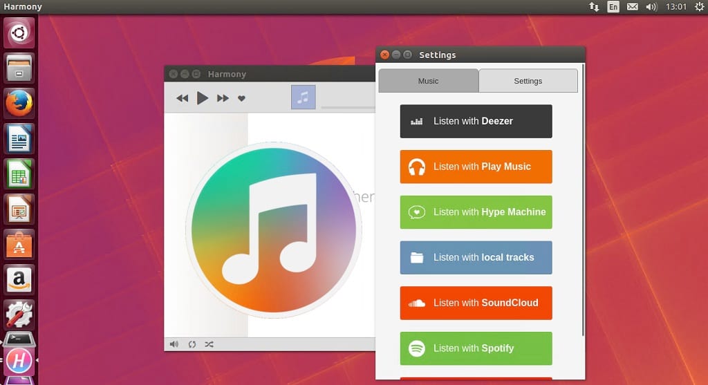 Harmony Music Player for Spotify, SoundCloud, Google Play Music