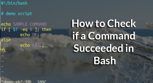 How to Check if a Command Succeeded in Bash