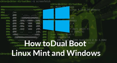 How to Dual Boot Linux Mint and Windows