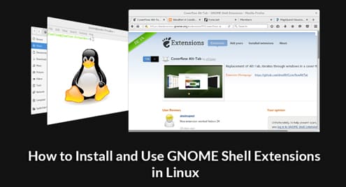 How to Install and Use GNOME Shell Extensions in Linux