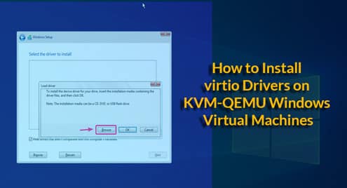 How to Install virtio Drivers on KVM-QEMU Windows Virtual Machines