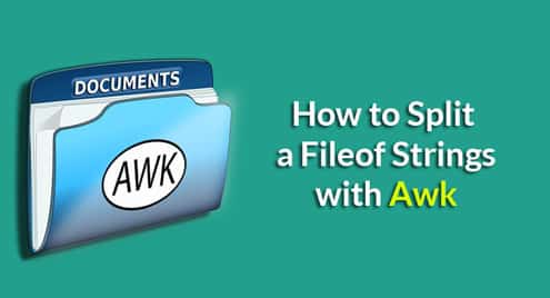 How to Split a File of Strings with Awk