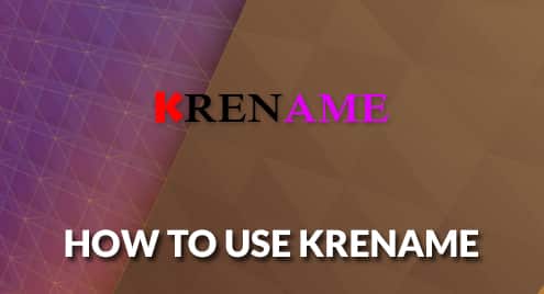 How to Use KRename