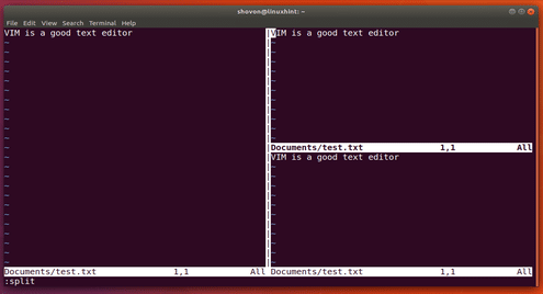 How To Use VIM Split Screen