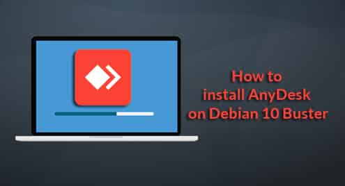 How to install AnyDesk on Debian 10 Buster