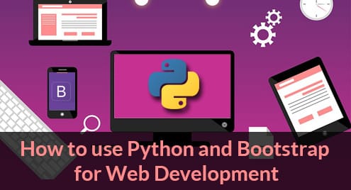 How to use Python and Bootstrap for Web Development