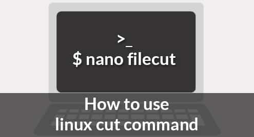 How to use linux cut command