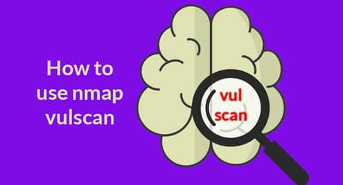 How to use nmap vulscan