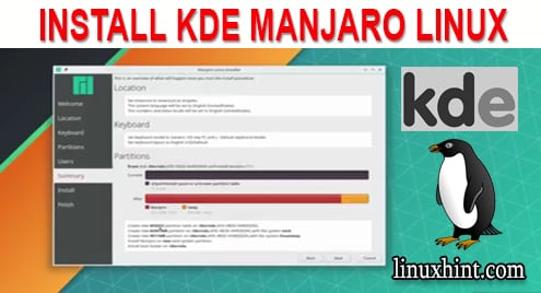 How to Install KDE on Manjaro Linux