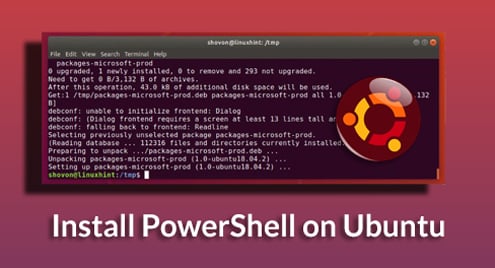 Install and Get Started with PowerShell on Ubuntu