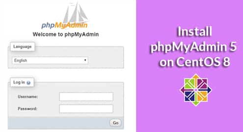 Install phpMyAdmin 5 on CentOS 8