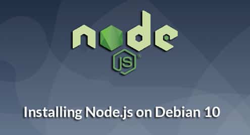 Installing Node.js on Debian 10