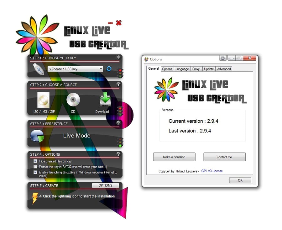 Make a bootable Linux USB using Linux Live USB Creator 2.9