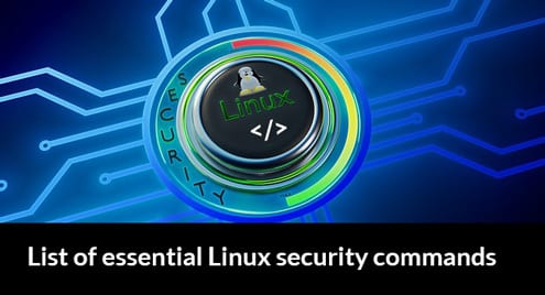 List of essential Linux security commands