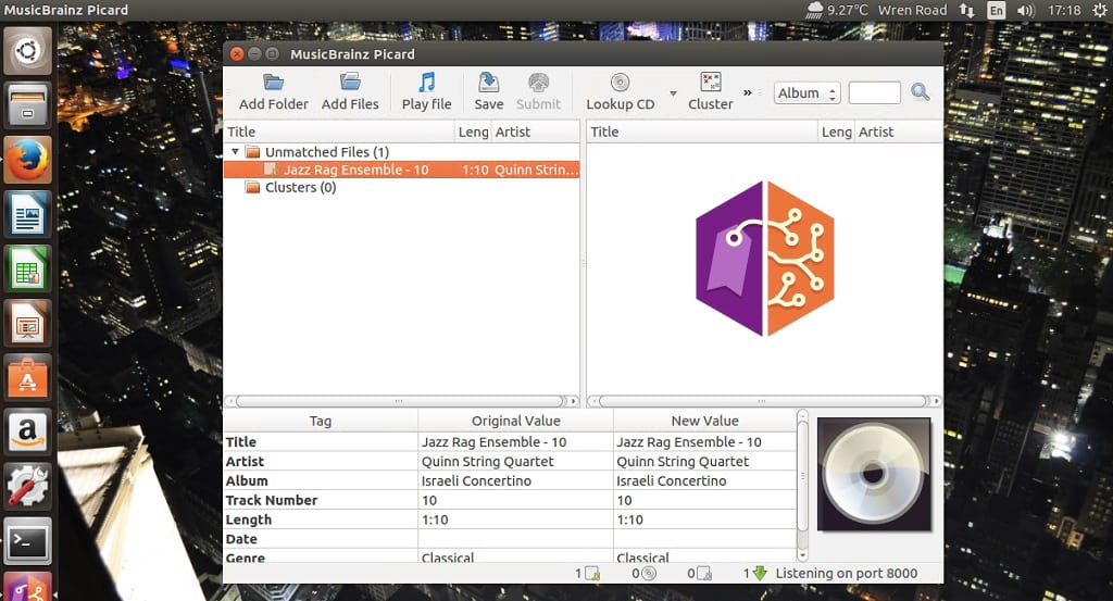 MusicBrainz Picard 1.4 released – Install MusicBrainz Picard on Linux