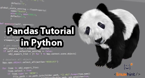 Pandas Tutorial in Python