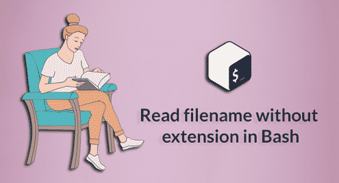 Read filename without extension in Bash