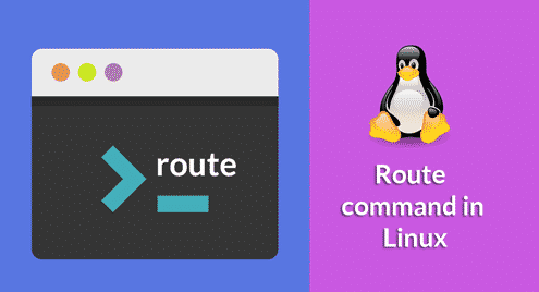 Route command in Linux