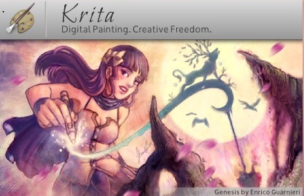 Krita Digital Painting Application for Linux