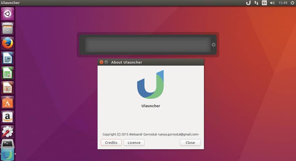 Ulauncher – Linux Desktop Application Launcher