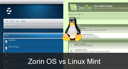 Zorin OS vs Linux Mint