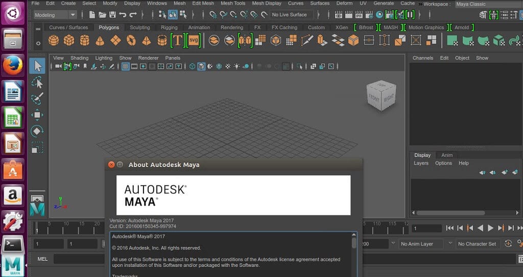 Install Autodesk Maya 2017 on Ubuntu 17.04 & Ubuntu 16.04