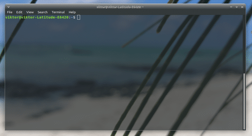 Adjust Gnome Terminal Transparency