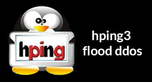 hping3 flood ddos