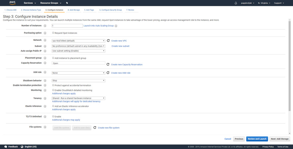 Configure Instance