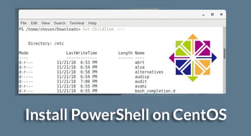 Install and Get Started with PowerShell on CentOS