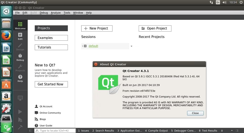 How to install Qt 5.9.1 (Qt Creator 4.3.1 included) on Ubuntu 17.04