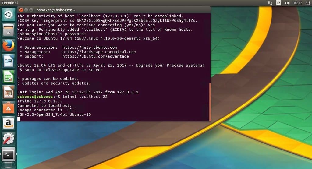 How to Install and Enable OpenSSH on Ubuntu 17.04, Ubuntu 16.04