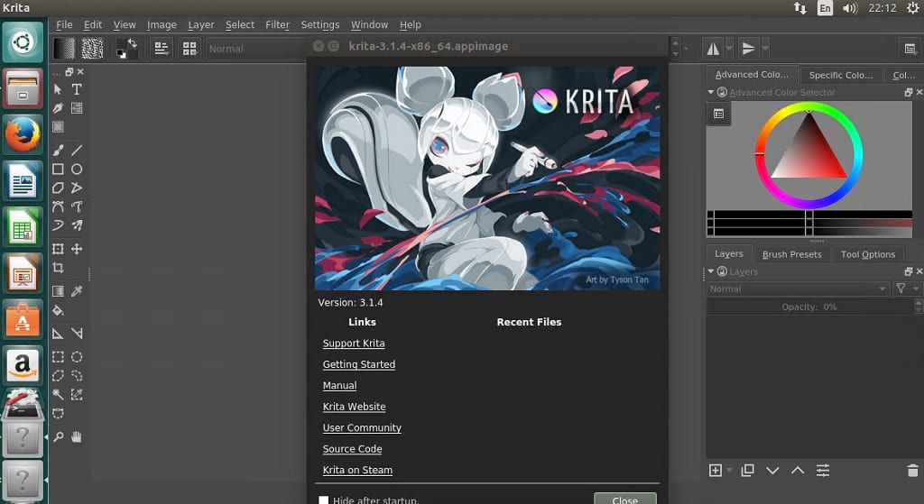 How to install Krita 3.1.4 on Ubuntu 17.04, Ubuntu 16.04, Linux Mint