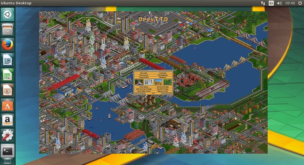 How to install OpenTTD 1.7.1 – A Transport Tycoon Deluxe game on Linux