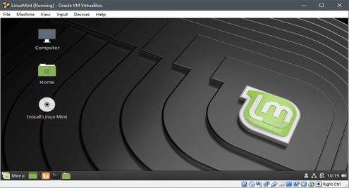 Install Linux Mint 19 in VirtualBox