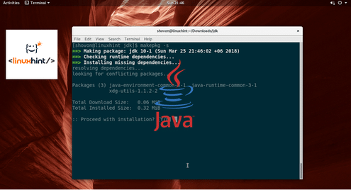 Install Oracle JDK 10 on Arch Linux