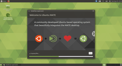 How to Install Ubuntu Mate 18.04 LTS