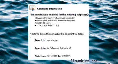 Configure Let’s Encrypt on Digital Ocean Droplet